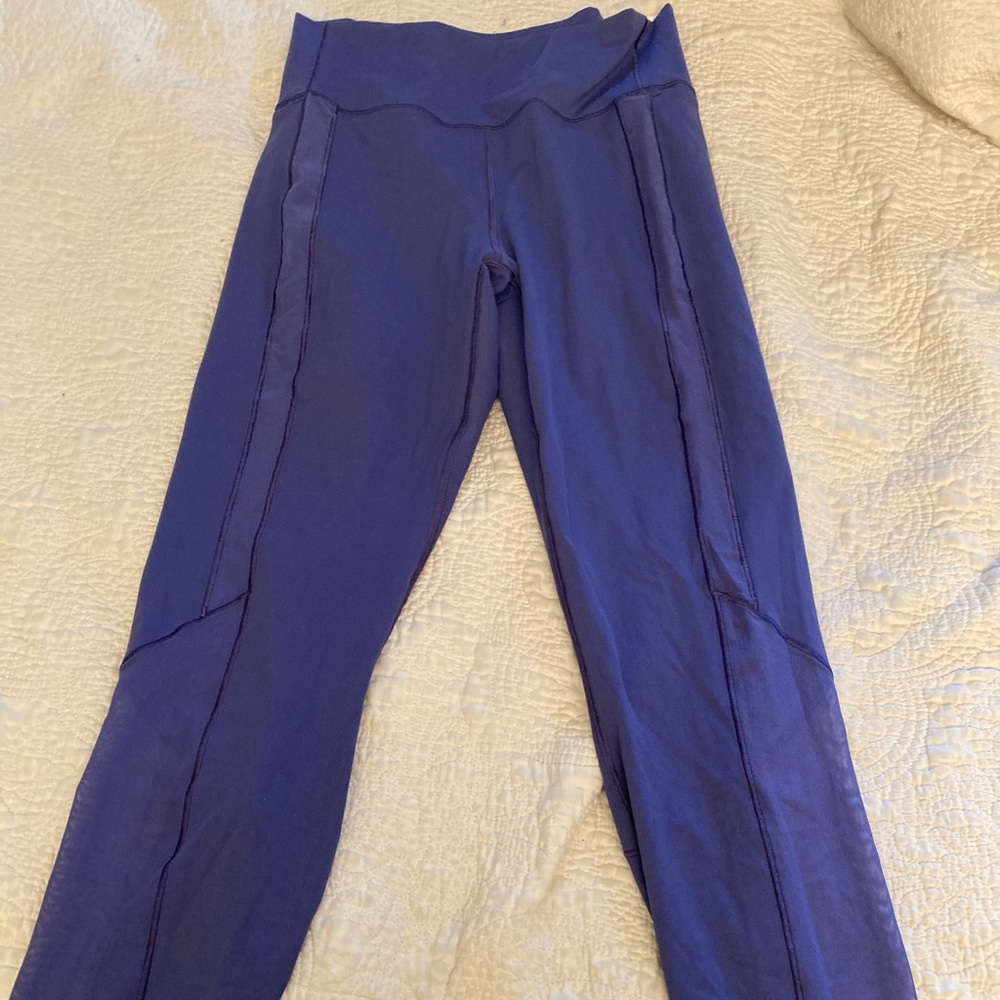 NWT Cala Women's Inspire Collection 7/8 Purple Leggings